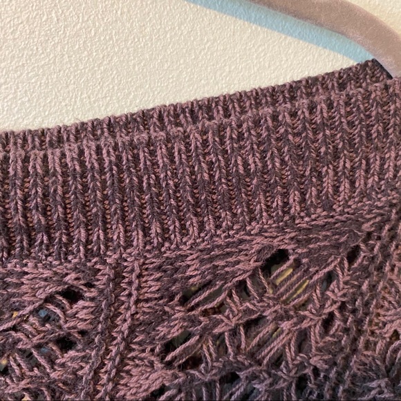 Knit Grey Shawl - Picture 3 of 4